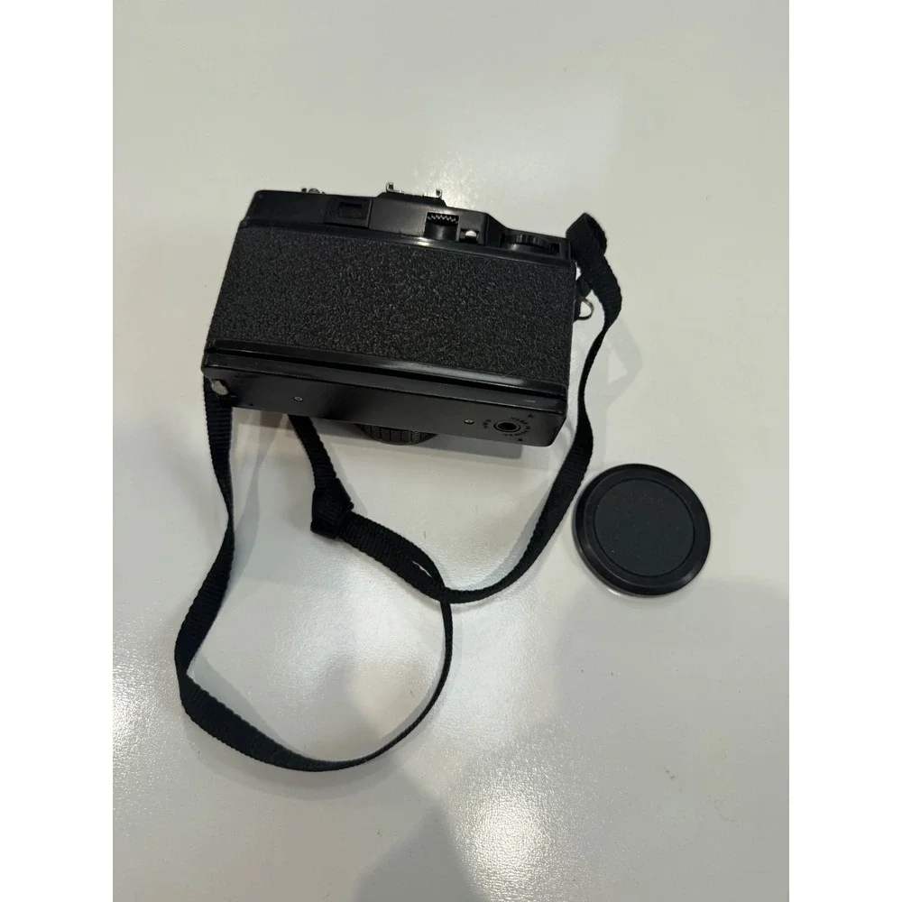 Vintage TIME Magazine 35mm Film Camera Black Promotional 50mm Lens with Strap
